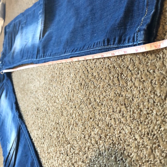 Cambridge Distressed Blue Jeans - Picture 8 of 12